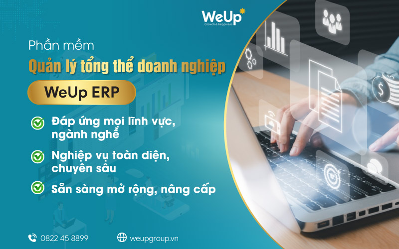 phần mềm quản lý tổng thể doanh nghiệp WeUp ERP