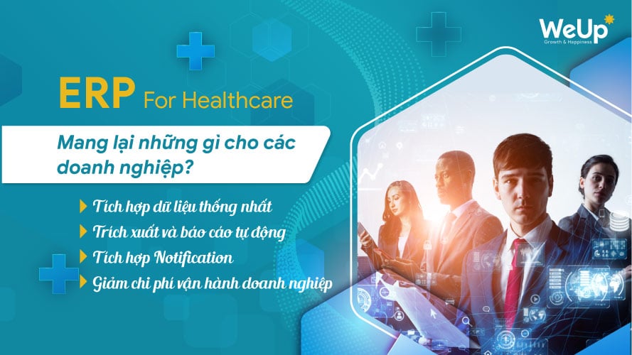 Lợi ích phần mềm ERP For Healthcare