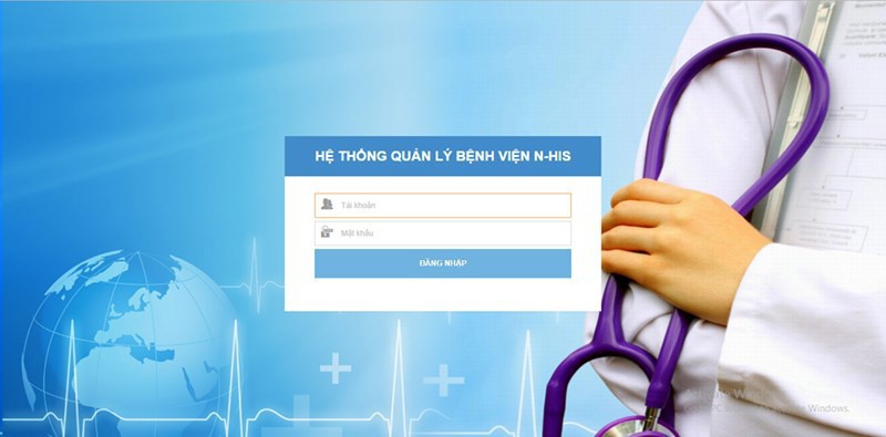 Phần mềm quản lý bệnh viện miễn phí N-HIS