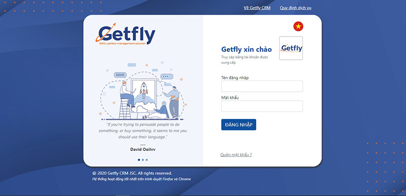 Getfly cho phép nhân viên và quản lý có thể giao việc cho nhau