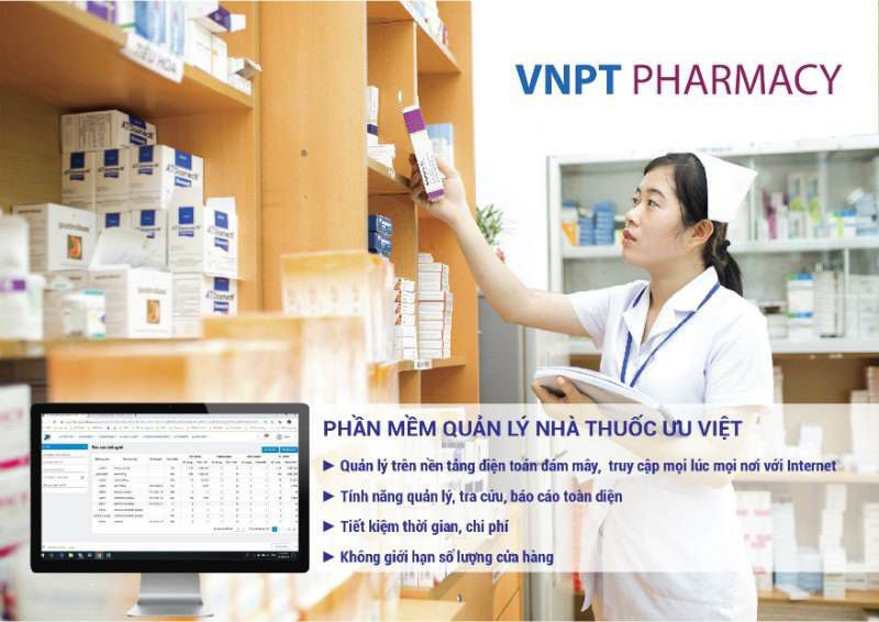 VNPT Pharmacy cung cấp giải pháp cho tổng thể hoạt động của chuỗi cửa hàng thuốc
