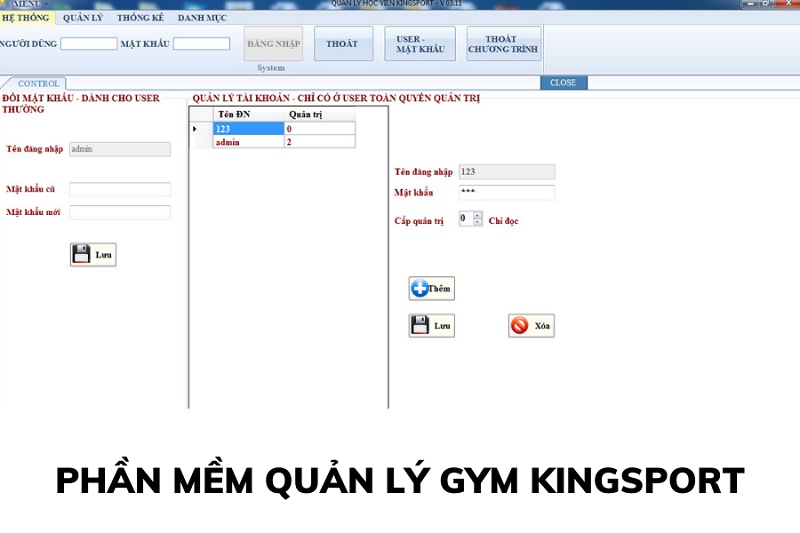 Kingsport Gym cho phép nhà điều hàng quản lý phòng Gym ở mọi nơi, mọi lúc