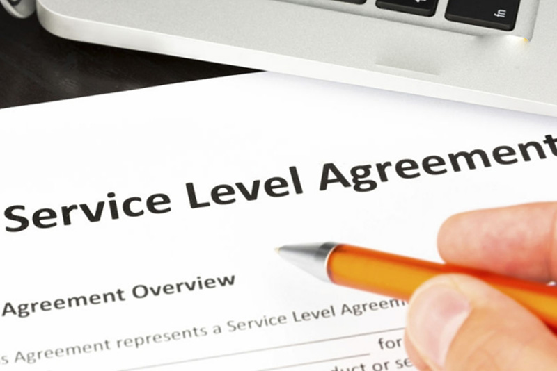Một Service Level Agreement gồm 6 thành phần