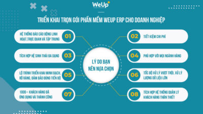 Dịch vụ triển khai phần mềm WeUp ERP