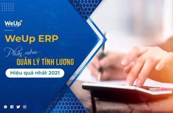 Phần mềm quản lý tính lương WeUp