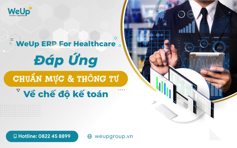 Phần mềm quản lý kế toán bệnh viện phòng khám WeUp ERP For Healthcare