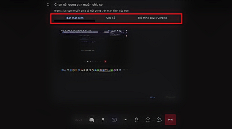 Cách sử dụng phần mềm Microsoft Teams với tính năng chia sẻ màn hình