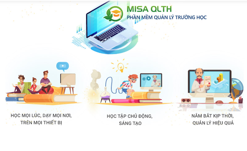 Quản lý giáo dục và lưu trữ dữ liệu dễ dàng với Misa QLTH.VN