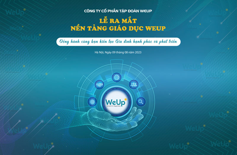 Sự kiện ra mắt nền tảng giáo dục WeUp